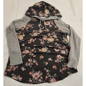 Chris & Carol Women's Long Sleeve Pullover Hoodie No Tags Fit Like Medium